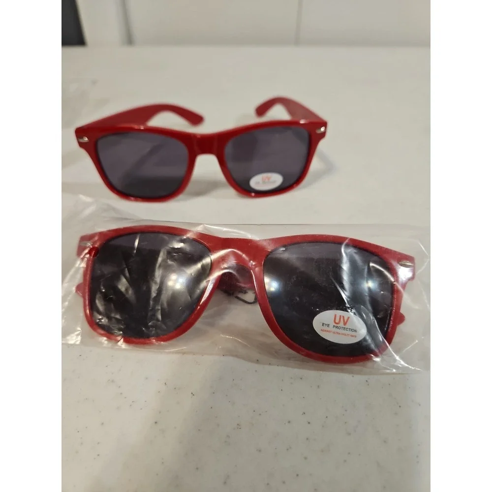 Coca-Cola‎ Red Sunglasses 2 Pair UV Protection Promotional Collectible New